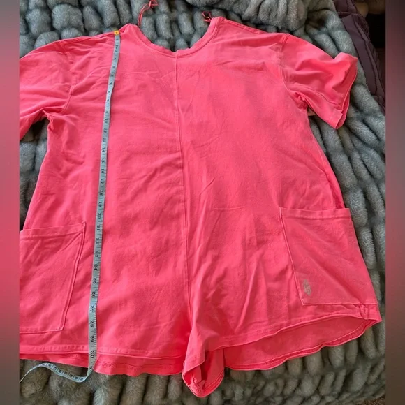 FREE PEOPLE HOT SHOT TEE ROMPER - Picture 9 of 9